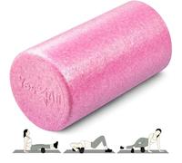 Yes4All EPP Exercise Foam Roller - Extra Firm High Density Foam Roller - Best for Flexibility and Rehab Exercises (12 inch, Fuschia Rose)