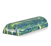 Yes4All EVA Firm Foam Roller for Stretching, Half Yoga Back Roller for Muscle Massage for Pilates, Yoga, Balance & Core Exercises - 12/36 inches
