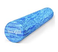 Yes4All EVA Foam Roller for Deep Massage, Rehabilitation and Physical Therapy (36 inch, Ocean Marbled)