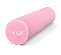 Yes4All Foam Roller - Ultra Lightweight Medium Density EVA Fitness Roller 30/45/60/90 cm Long for Back, Legs, Workouts, Trigger Point Exercise, Gym, Pilates and Yoga