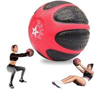 Yes4All Fuel Medicine Ball Textured Grip Med Ball Set with Colour Coded Weights for Control, Comfort During Exercise, Rubber Material for Durability