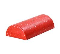 Yes4All Half Roller EPP - Red Snow, 12 inches, Extra Firm Muscle Therapy Foam Roller
