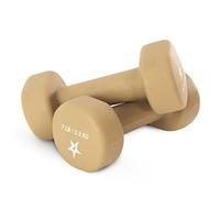 Yes4All Hex Neoprene Dumbbell Weights Set, 3.2 KG x 2