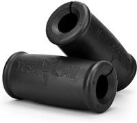 Yes4All JJRY Barbell and Dumbbell bar Grips, 5,6 cm, Black