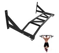 Yes4All Multi Grip Pull Up Bar - Wall Mounted Pull Up Bar/Chin Up Bar, D. Multi-Grip