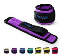 Yes4All Neoprene Wrist Weights Pair for Women Men with Mutiple Size (0.9 kg - 4.5 kg) - Unisex Ankle Weights for Walking, Rucking, Calisthenics