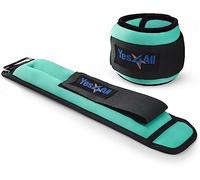 Yes4All Neoprene Wrist Weights Pair for Women Men with Mutiple Size (0.9 kg - 4.5 kg) - Unisex Ankle Weights for Walking, Rucking, Calisthenics