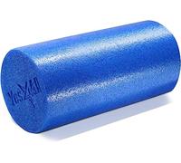 Yes4All Premium Medium Density Round PE Foam Roller for Physical Therapy - 12inch (Blue) MVCV