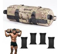 Yes4All Sandbag, Camouflage, 56-90 Kilograms, Weighted bag for Running Workout, Core Bag Sandbag for many Functional Training, Running Bag, Fitness, Conditioning