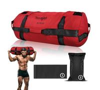 Yes4All Sandbags for Working Out, Unfilled Adjustable Sand Bags for Weight Training with Handles, Multiple Colors & Size 2.3 kg - 90 kg