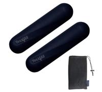 Yes4All Soft Silicon Coated Dumbbell Hand Weights Set of 2 - Charcoal