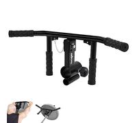 Yes4All SQG5 T-Bar Row Platform - Full 360° Swivel & Easy to Install - Fits 2.5 cm Standard and 5 cm Olympic Bars, T Bar 4 Handles Adjustable