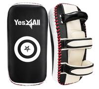 Yes4All Unisex Kickboxing Kick Pads (Pair), Black