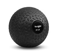 Yes4All Upgraded Fitness Slam Medicine Ball 20 LB for Exercise, Strength, Weighted Exercises Balls for Power Workout
