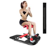 Yes4All Versatile All in 1 Hip Thrust Machine, Glute Machine Sissy Squat Machine, Hip Thrust Bench Including Resistance Bands