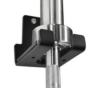 Yes4All Vertical Wall Mounted Olympic Barbell Holder, Barbell Storage Rack, Hanging Barbell Rack for Home Fitness Equipment - 1 bar