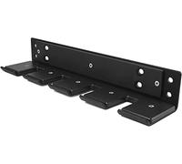 Yes4All Vertical Wall Mounted Olympic Barbell Holder for 4 Bars - Barbell Storage Rack Hanger for Home Gym