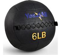 Yes4All Wall Ball - Premium Soft Medicine Ball, Easy Grip Wall Medicine Ball for Full Body Workout and Strength Exercise