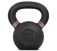 Yes4All Z9TZ Powder Coated Kettlebell Weight, 14 kg, Brown