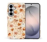 Yesad Case Compatible with Samsung Galaxy S26+, Cute Dual Layer Hybrid Phone Cover, Military Grade Drop Protection, Aesthetic Shockproof Phone Case for Women Girls, Fall Autumn Harvest