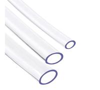 Yesallwas PVC Clear Hose Tubing, 3mm 4mm 5mm ID, 9 Meters Lengh in All, 1mm Thickness, Plastic Flexible Tube Pipe for Transfer Water Oil Air