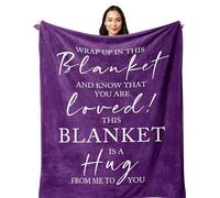 Yesbird Get Well Soon Gifts for Women, Gifts for Women, Thinking of You/Inspirational Gifts Blanket 150X130CM, Friendship/Cheer up Gifts, Hug/Healing Blanket