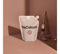 Yescolours Dirty Red Matt Emulsion Paint, 2.5 Litre Tub
