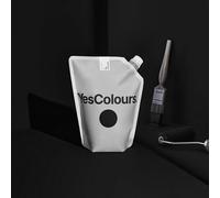 Yescolours Electric Black Matt Emulsion Paint, 1 Litre