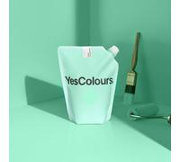 Yescolours Electric Mint Green Eggshell Paint, 1 Litre