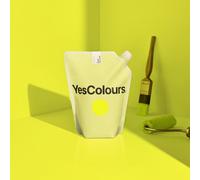 Yescolours Electric Yellow Eggshell Paint, 1 Litre