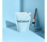 Yescolours Friendly Blue Matt Emulsion Paint, 1 Litre