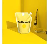 Yescolours Passionate Yellow Matt Emulsion Paint, 1 Litre