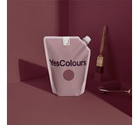 Yescolours Secluded Red Matt Emulsion Paint, 2.5 Litre Tub