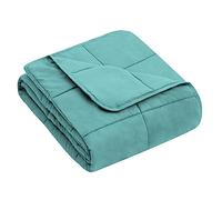 yescool Weighted Blanket (3 lbs, 36" x 48", Teal) Cooling Heavy Blanket for Sleeping Perfect for 20-40 lbs, Throw Size Breathable Blanket with Premium Glass Bead, Machine Washable