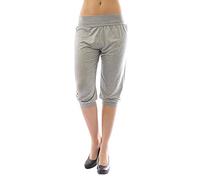 YESET Harem Harems Aladdin Pump Hose Capri 3/4 High Waist Leggings Baggy Summer - Grey Light, M