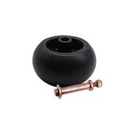 YESHINDA 103-3168 Mower Anti Scalp Deck Wheel, Fits Kubota, Exmark, Toro Mowers, 2.75 Inch, PVC Material