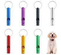 YESHLiky Dog Whistles for Recall, Dog Whistle to Stop Barking, Training Whistle with Keychain for Obedience Training & Behaviour Aids for Most Breeds Pets (Random Colors, 7 Pcs)