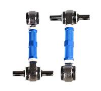 YESHMA Rear Upper Adjustable Camber Arm Kit 2 Pieces Compatible with Honda Civic 88-00 and Integra 94-01 EK EG(Blue)