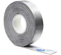 Yeshom Golf Weighted Lead Tape 1/2” x 60”/100'', Add Swing Weights 2 Grams Per Inch High Density Adhesive Accessories for Golf Clubs, Pickleball Paddle, Tennis Racket Grips (#3Silver)