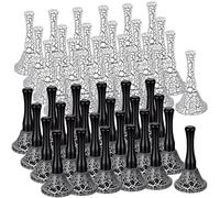 Yeshone Loud Hand Bell Bulk Dinner Service Handbells for Inside Classroom Food Line Alarm Jingles Ringing The Sick and Elderly Handbells Gift for Festival Party Weddings Favors