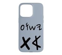 Yeshua Aleph Tav Jesus First Last in Paleo Hebrew (black) Case for iPhone 15 Pro Max