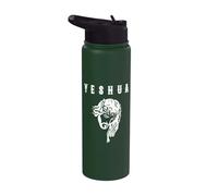 Yeshua/Classic Yeshua Jesus/Catholic Modern Font Design Stainless Steel Insulated Water Bottle