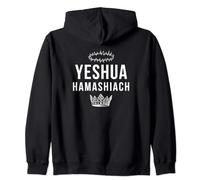 Yeshua Hamashiach Crowns Zip Hoodie