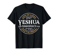 Yeshua Hamashiach Jesus The Messiah Christians Judah Lion T-Shirt