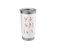 Yeshua Hamashiach Jesus The Messiah Hebrew Stainless Steel Insulated Tumbler