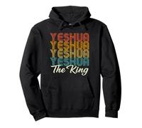 Yeshua Hebrew Jesus King Messianic Christian Retro Pullover Hoodie