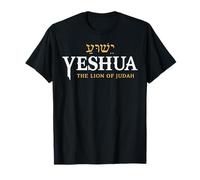 Yeshua Hebrew Judah Lion Christians Religious T-Shirt