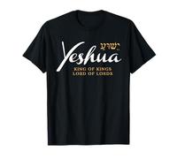 Yeshua Hebrew Name Jesus Christians King Lord Messiah T-Shirt