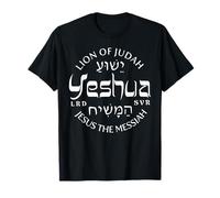 Yeshua Hebrew Name Jesus The Messiah Christians Judah Lion T-Shirt