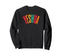 YESHUA in large lettering Hebrew name of Jesus Sweatshirt